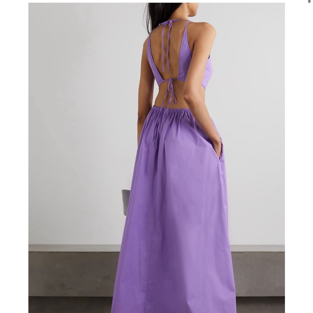 STAUD NWT Myla cutout maxi dress - Picture 4 of 5